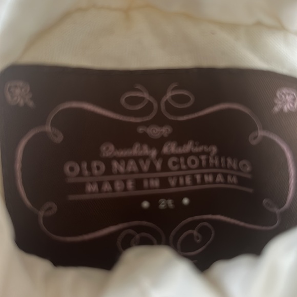 White, orange and a little bit of pink vest with flowers!! - Picture 3 of 4